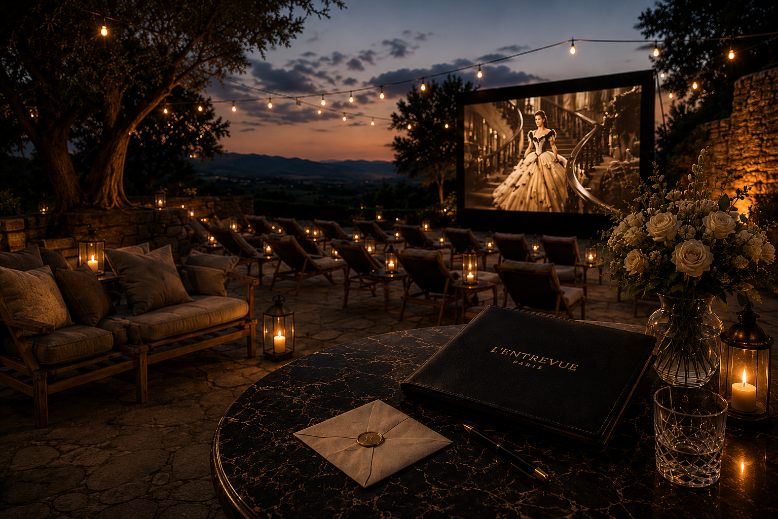 CINÉMA PRIVÉ PLEIN AIR