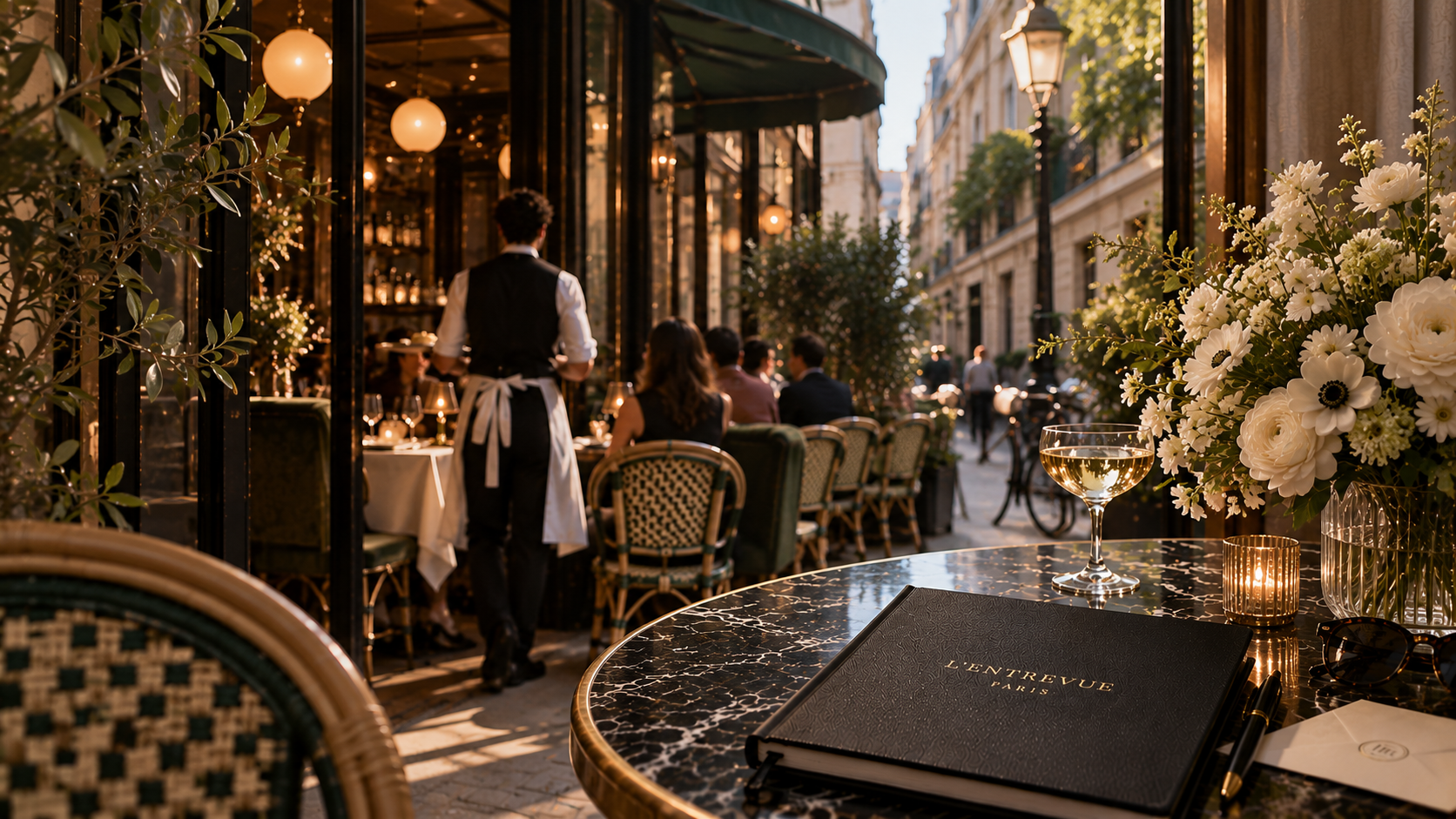 A WAITER  IN PARIS